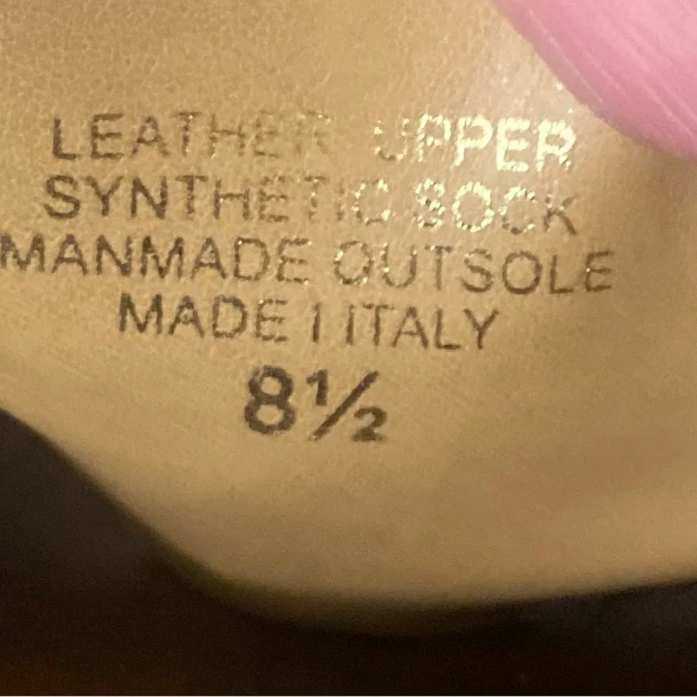 VINCE CAMUTO Women’s Sandal Trendan Platform Heel Leather size 8.5 NEW